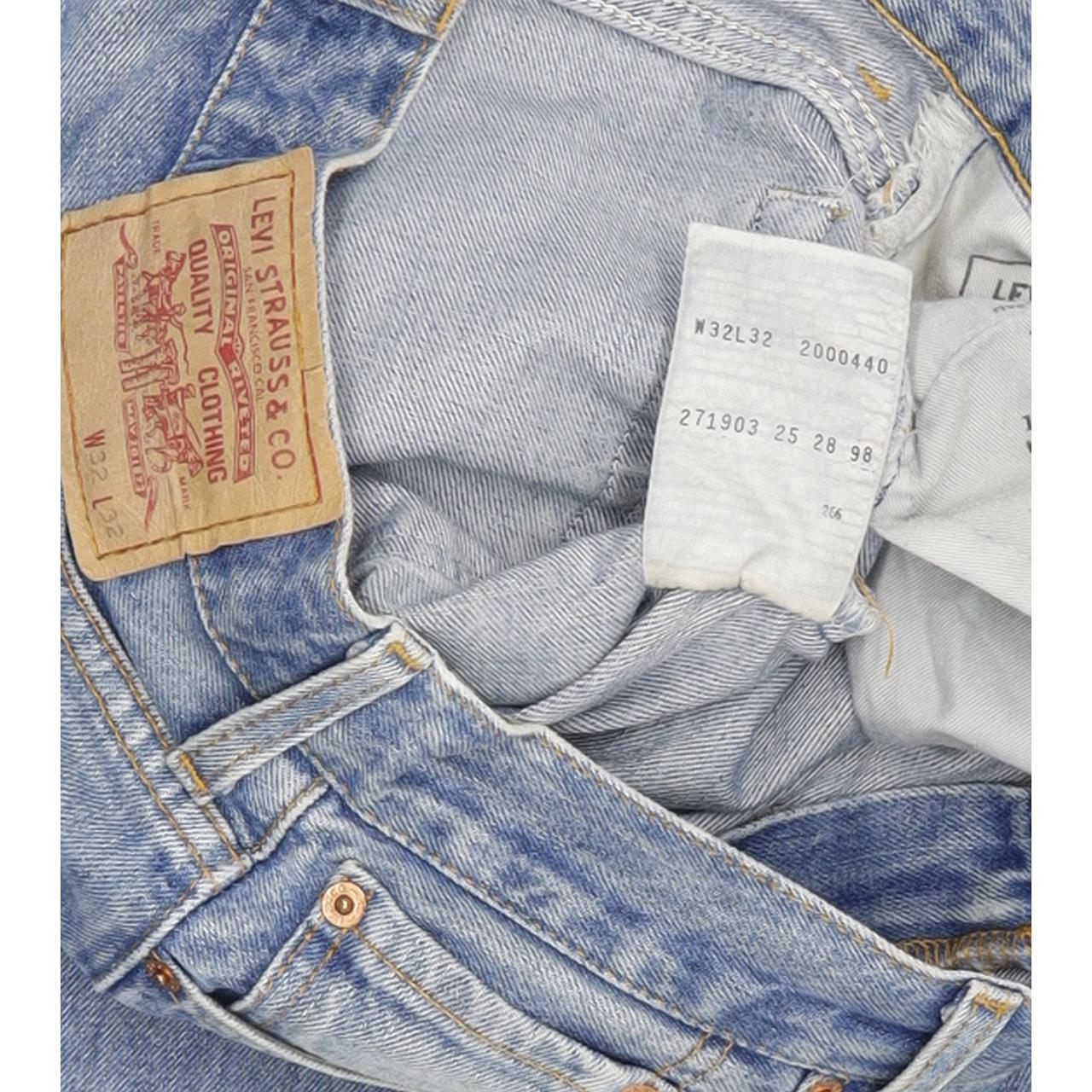Levi's Men Blue Straight Regular Jeans W32 L30