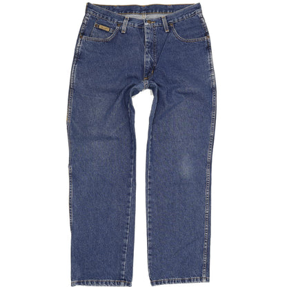 Wrangler Idaho Men Blue Straight Regular Jeans W34 L30