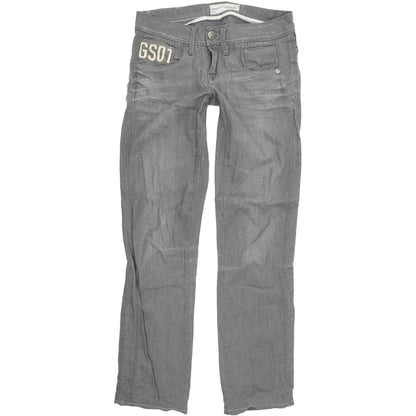 G-Star Saville Women Blue Straight Regular Stretch Jeans W28 L32