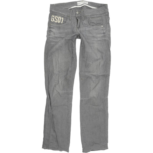 G-Star Saville Women Blue Straight Regular Stretch Jeans W28 L32