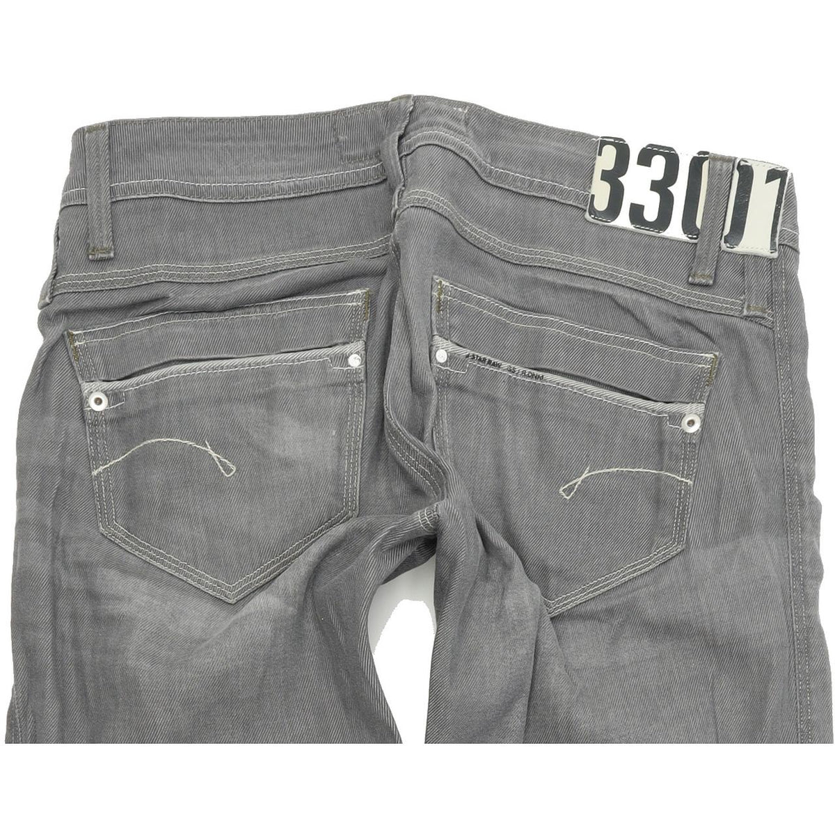 G-Star Saville Women Blue Straight Regular Stretch Jeans W28 L32