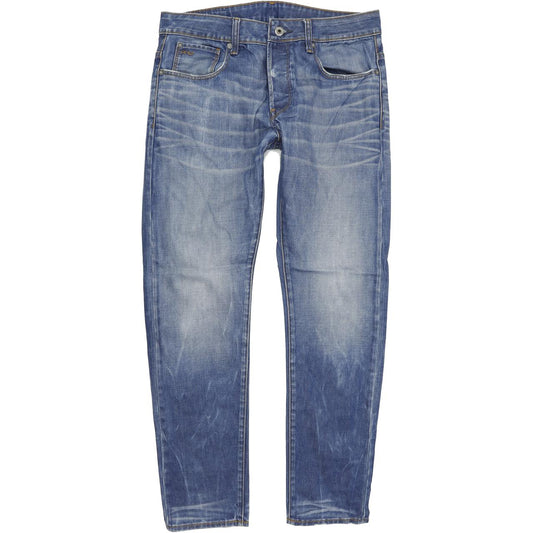 G-Star 3301 Men Blue Skinny Slim Jeans W33 L31