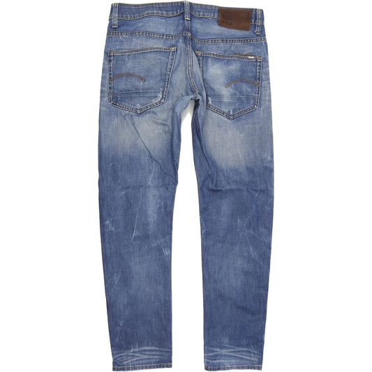 G-Star 3301 Men Blue Skinny Slim Jeans W33 L31