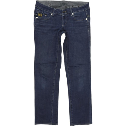 G-Star Midge Women Blue Straight Regular Stretch Jeans W30 L31