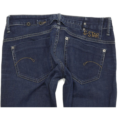 G-Star Midge Women Blue Straight Regular Stretch Jeans W30 L31