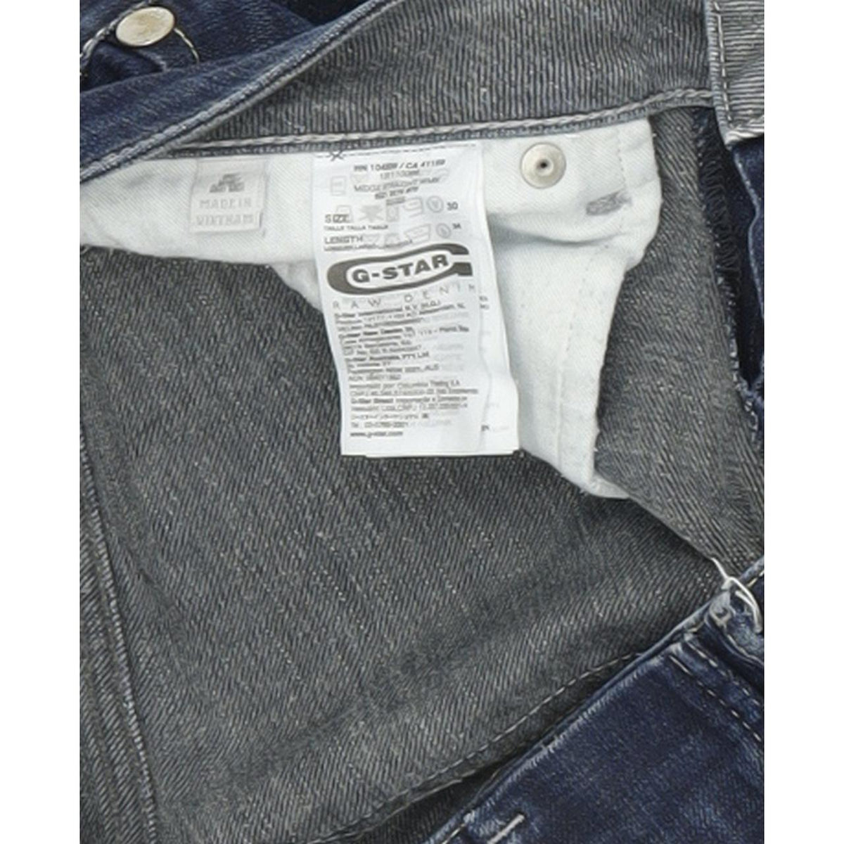 G-Star Midge Women Blue Straight Regular Stretch Jeans W30 L31