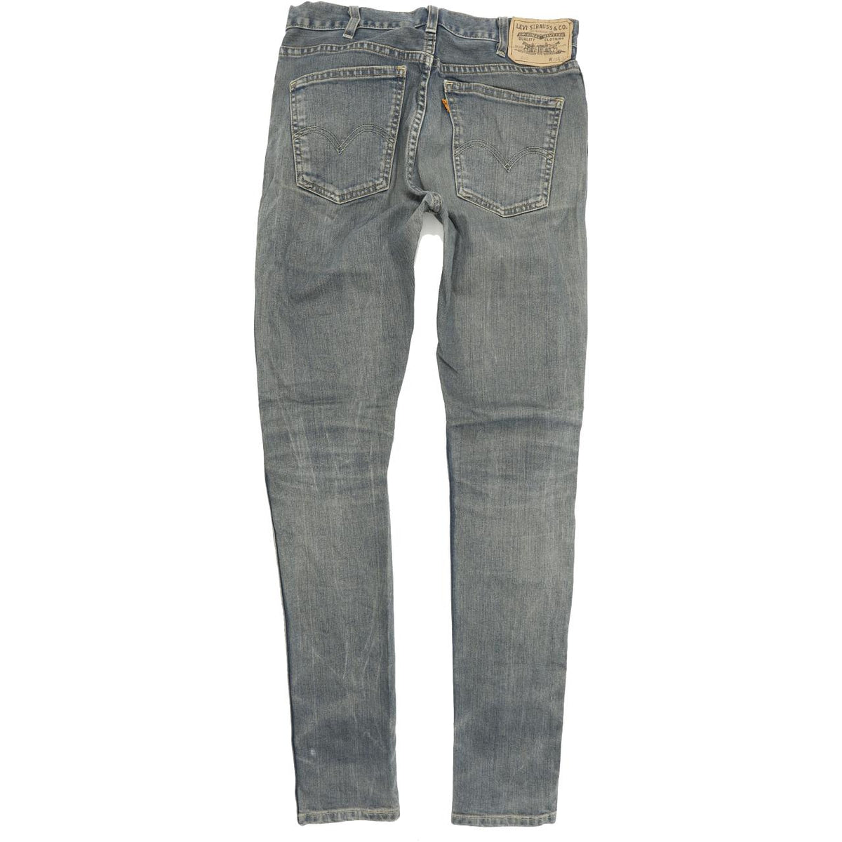 Levi's 606 Women Blue Skinny Slim Stretch Jeans W28 L32