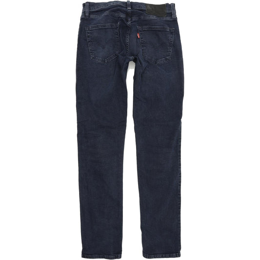Levi's 511 Men Black Skinny Slim Stretch Jeans W28 L32