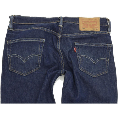 Levi's 511 Men Blue Skinny Slim Stretch Jeans W30 L32