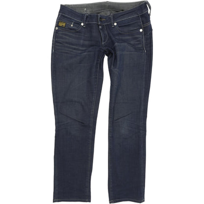 G-Star Midge Women Blue Straight Regular Stretch Jeans W30 L30