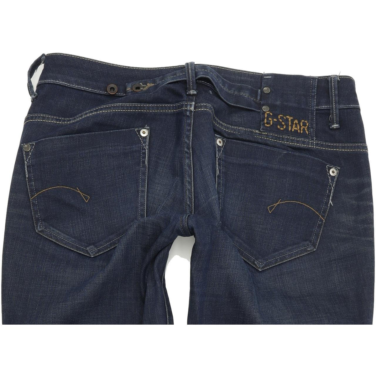 G-Star Midge Women Blue Straight Regular Stretch Jeans W30 L30