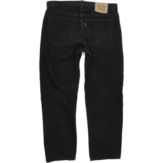 Levi's 615 Men Black Straight Regular Jeans W36 L29