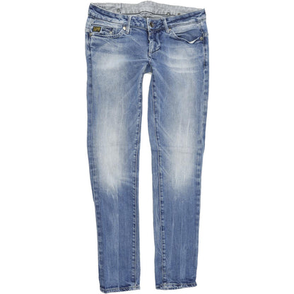 G-Star Women Blue Skinny Slim Stretch Jeans W28 L32