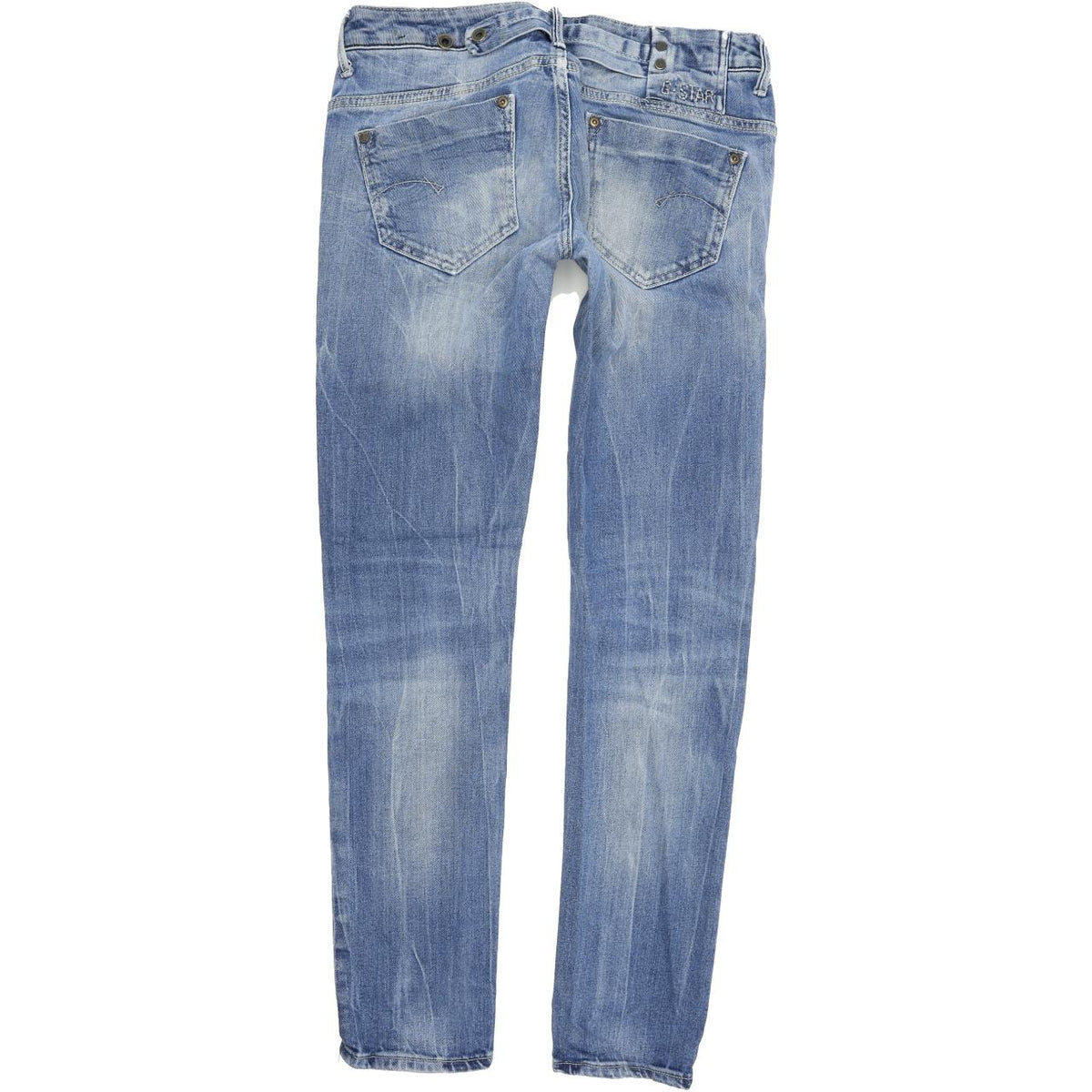 G-Star Women Blue Skinny Slim Stretch Jeans W28 L32