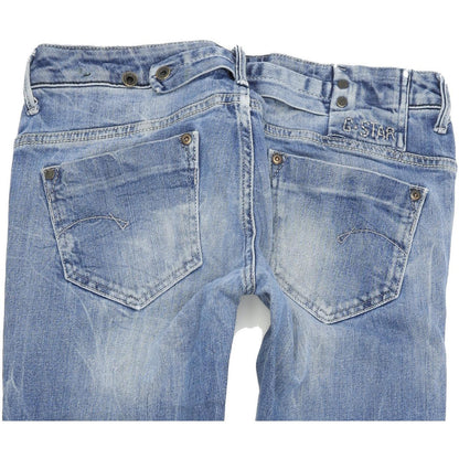 G-Star Women Blue Skinny Slim Stretch Jeans W28 L32