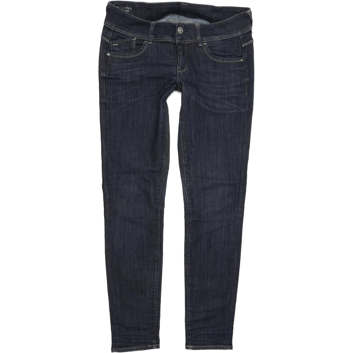 G-Star Lynn Women Blue Skinny Slim Stretch Jeans W29 L32