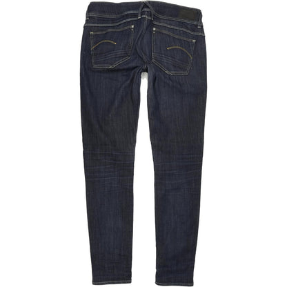 G-Star Lynn Women Blue Skinny Slim Stretch Jeans W29 L32