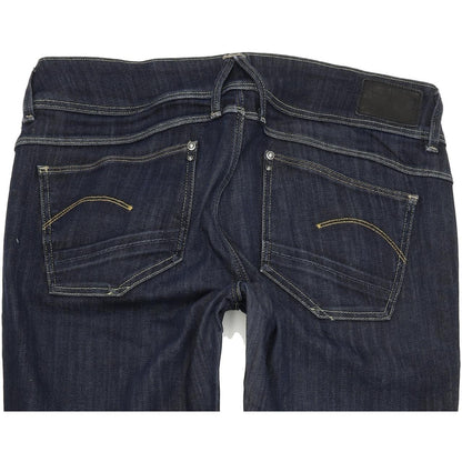 G-Star Lynn Women Blue Skinny Slim Stretch Jeans W29 L32