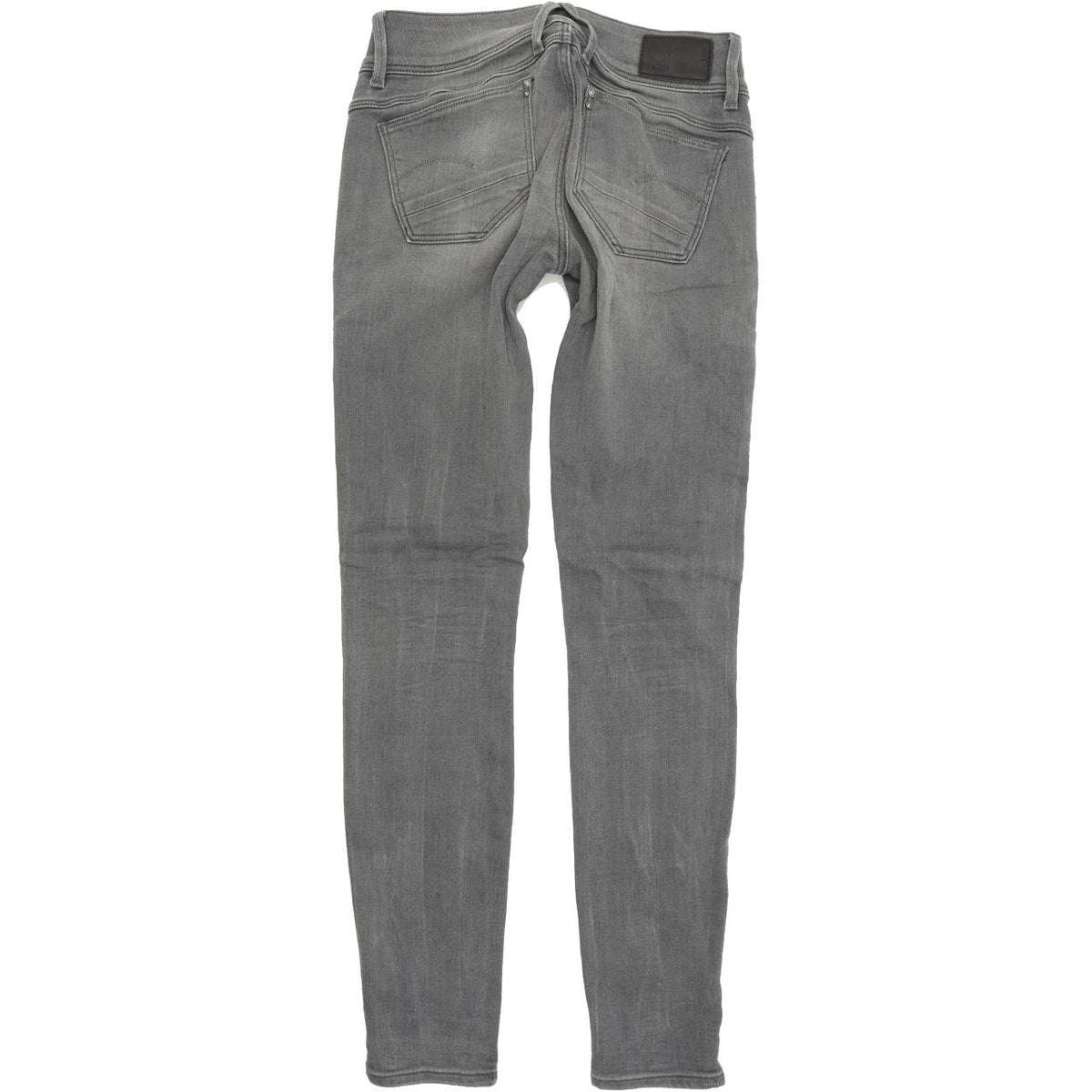 G-Star Lynn Women Grey Skinny Slim Stretch Jeans W25 L30