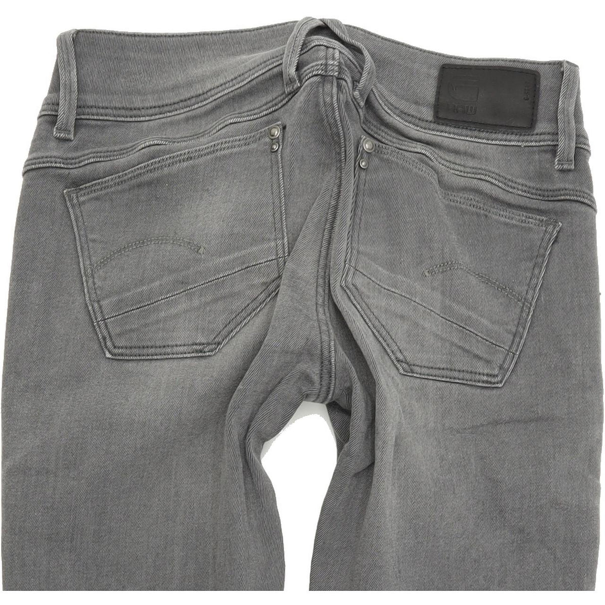 G-Star Lynn Women Grey Skinny Slim Stretch Jeans W25 L30