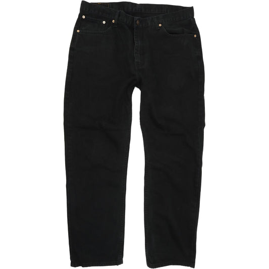 Levi's 751 Men Black Straight Regular Jeans W40 L32