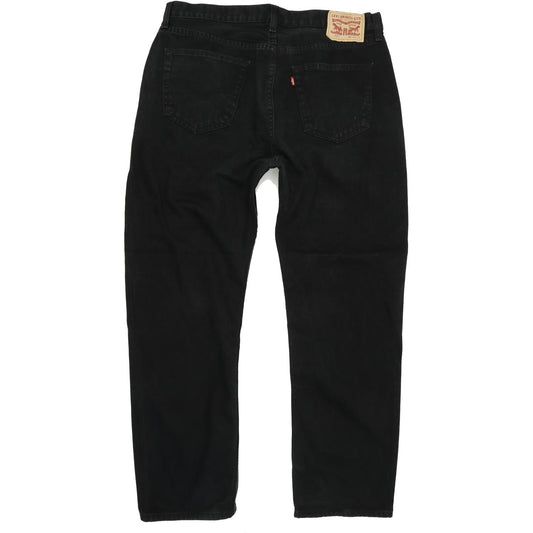 Levi's 751 Men Black Straight Regular Jeans W40 L32