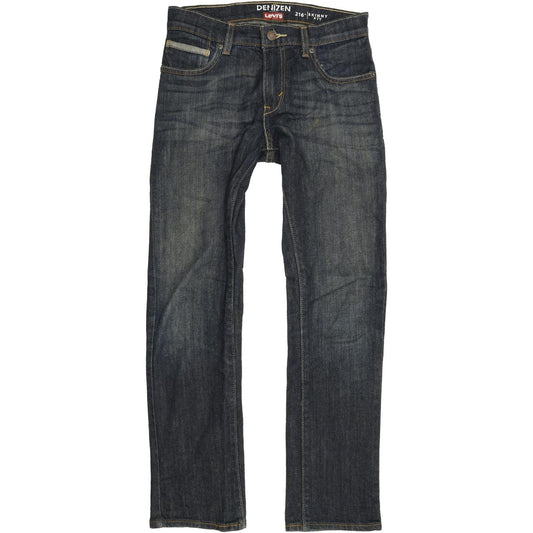 Levi's 216 Men Blue Skinny Slim Stretch Jeans W28 L29