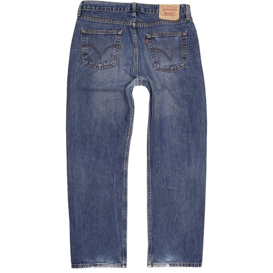 Levi's 751 Men Blue Straight Regular Jeans W34 L30