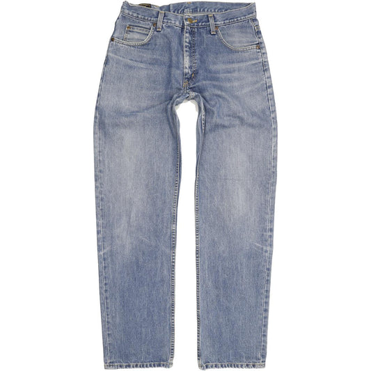 Lee Portland Men Blue Straight Regular Jeans W33 L34