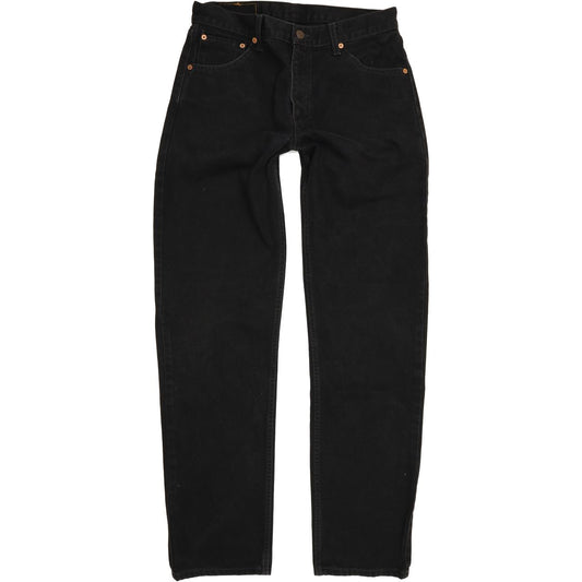 Levi's 521 Men Black Straight Regular Jeans W33 L34
