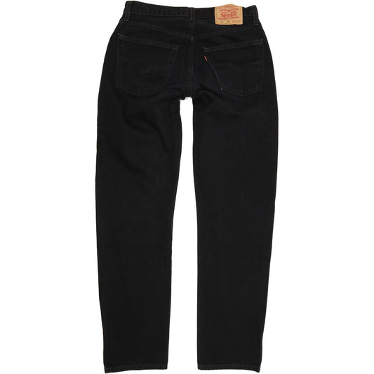 Levi's 521 Men Black Straight Regular Jeans W33 L34
