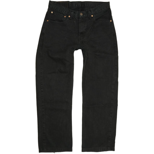 Levi's 751 Men Black Straight Regular Jeans W31 L27