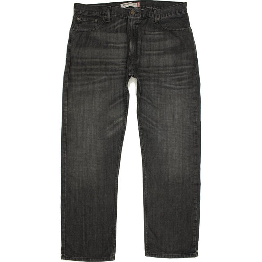 Levi's 505 Men Black Straight Regular Jeans W40 L32