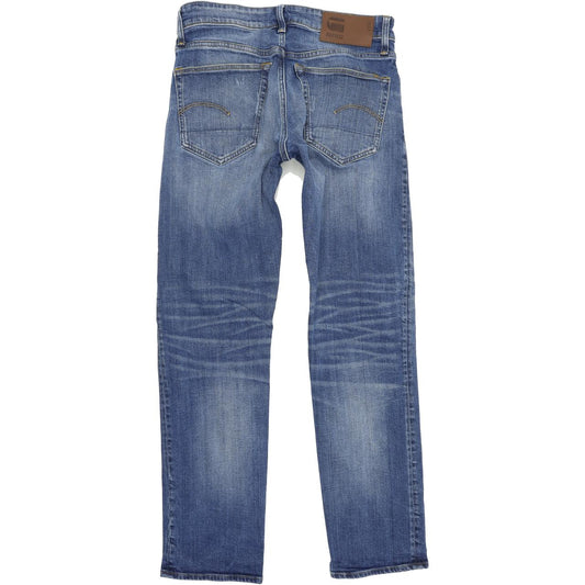G-Star 3301 Men Blue Straight Regular Jeans W29 L32