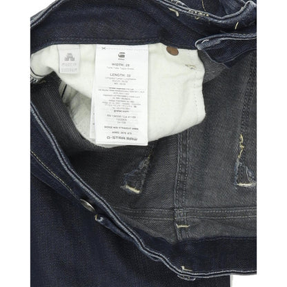 G-Star Midge Women Blue Straight Regular Stretch Jeans W28 L32
