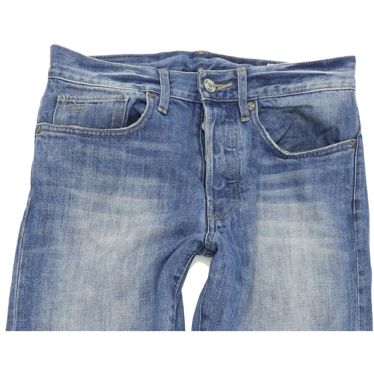 G-Star 3301 Men Blue Straight Regular Jeans W30 L32