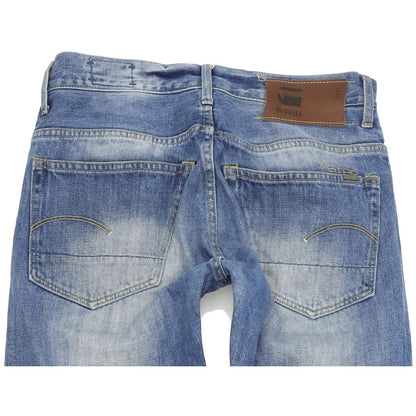 G-Star 3301 Men Blue Straight Regular Jeans W30 L32