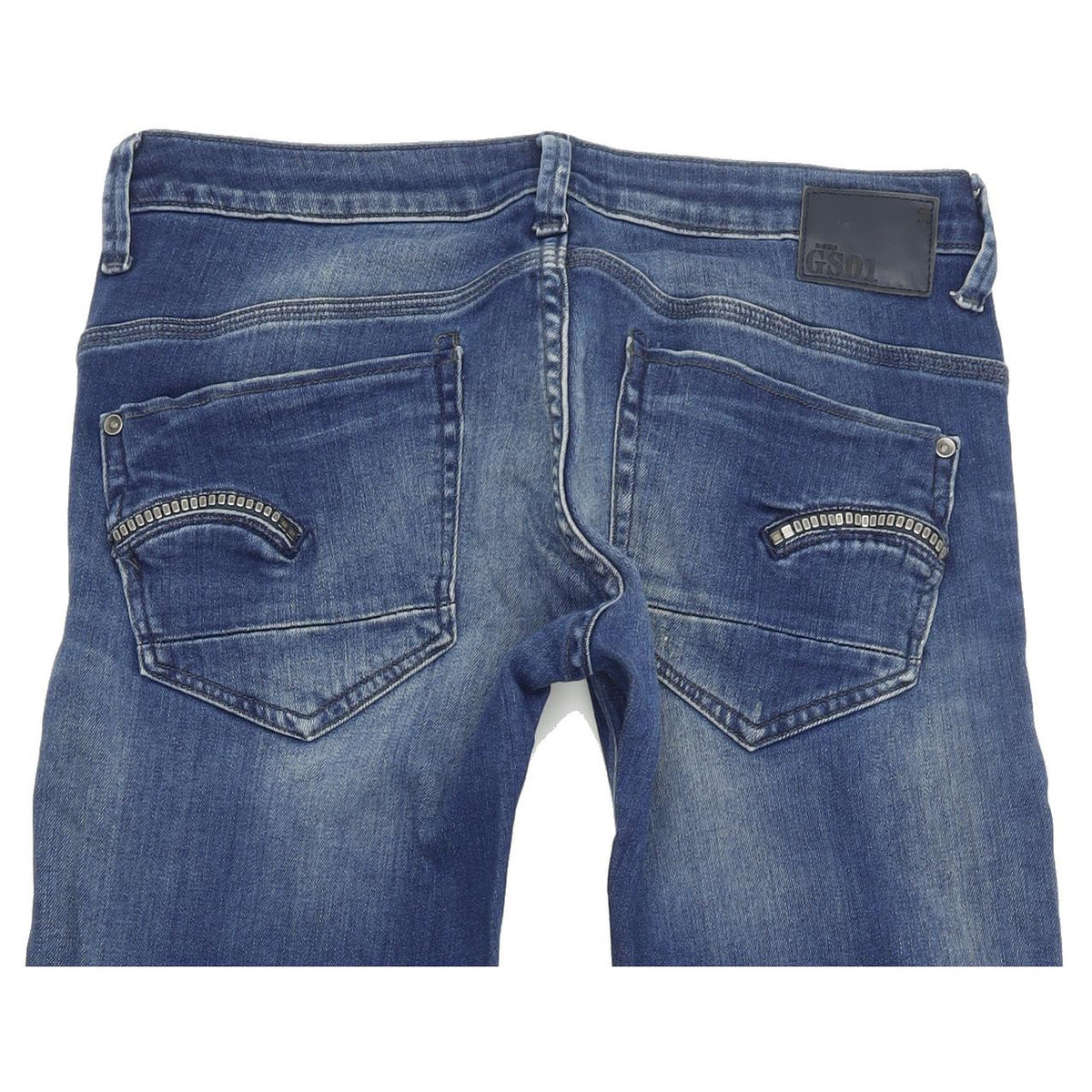 G-Star Radar Smith Women Blue Skinny Slim Stretch Jeans W29 L30