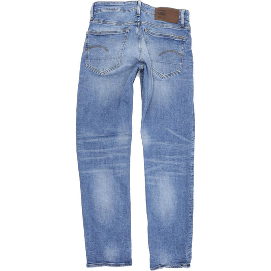 G-Star 3301 Men Blue Straight Regular Jeans W29 L32