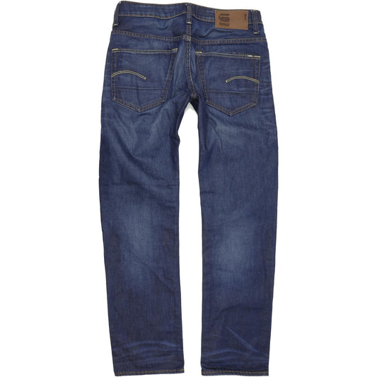 G-Star 3301 Men Blue Straight Regular Jeans W30 L31