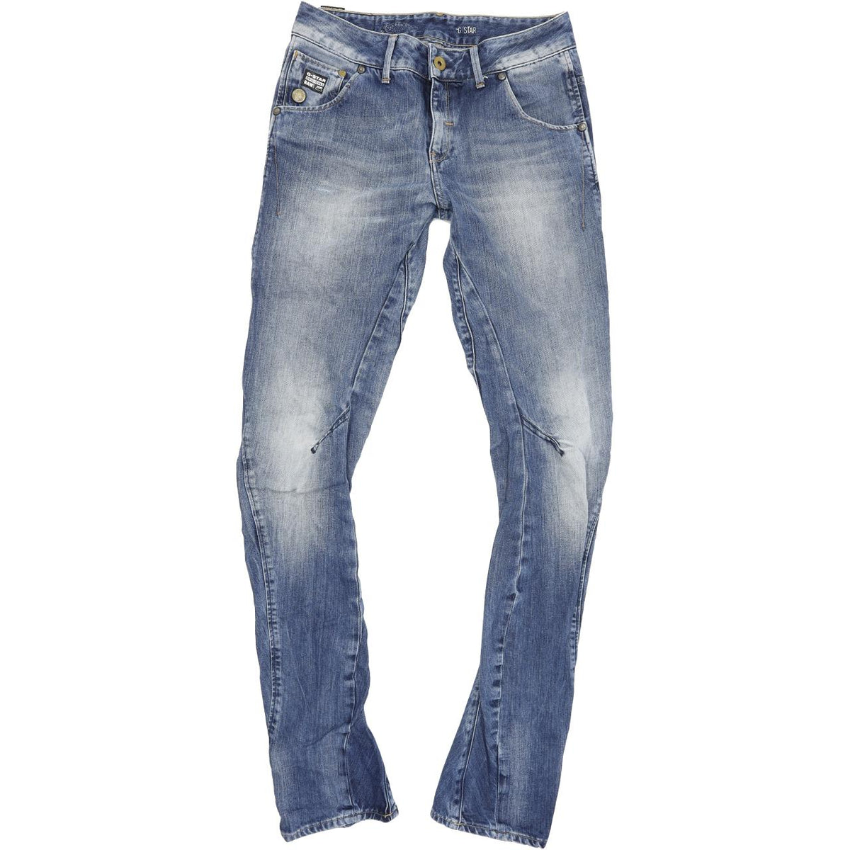 G-Star Arc Women Blue Tapered Regular Jeans W27 L34