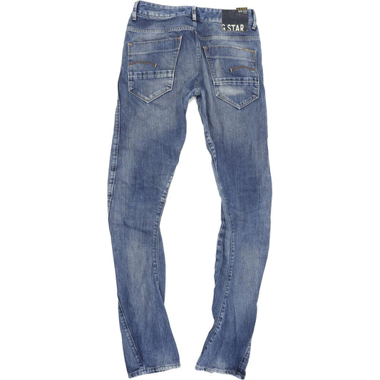 G-Star Arc Women Blue Tapered Regular Jeans W27 L34