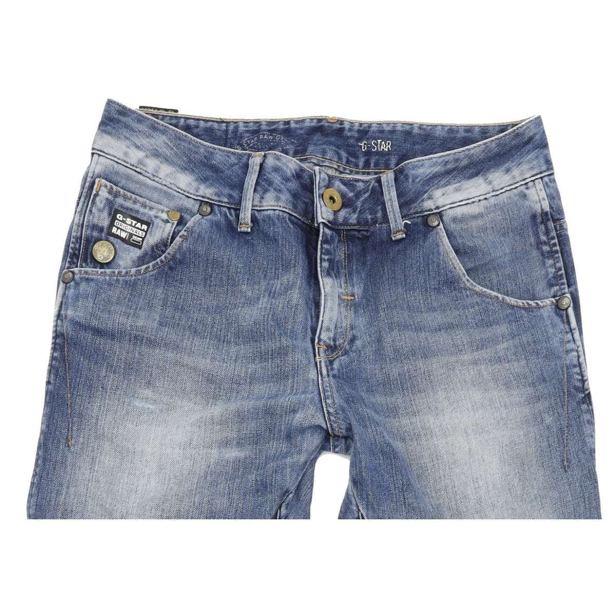 G-Star Arc Women Blue Tapered Regular Jeans W27 L34