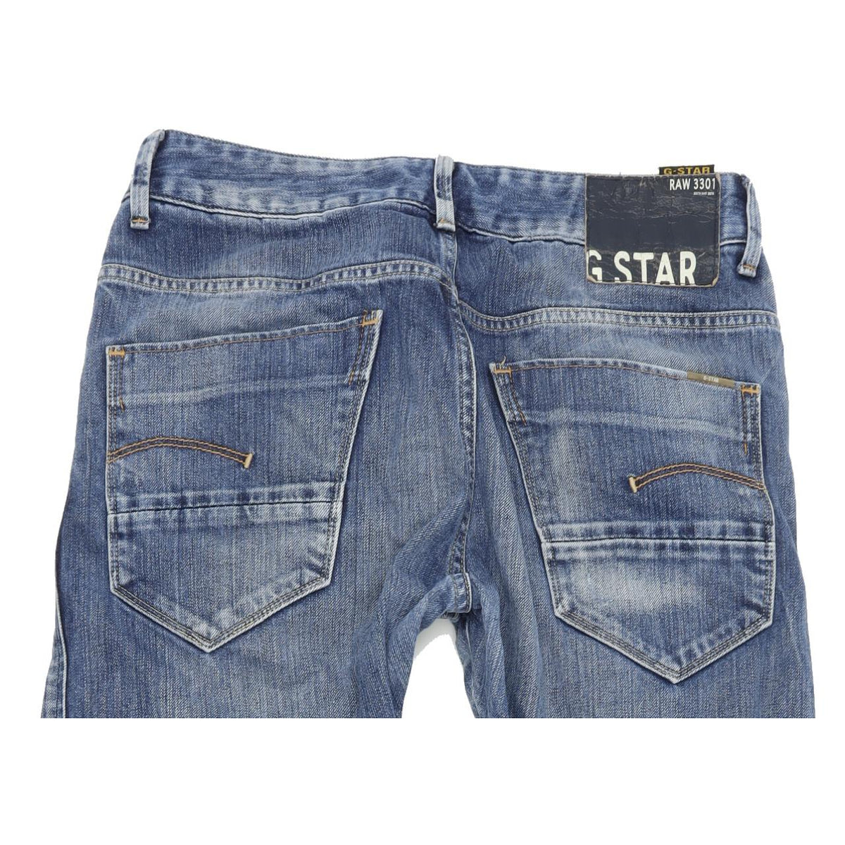 G-Star Arc Women Blue Tapered Regular Jeans W27 L34