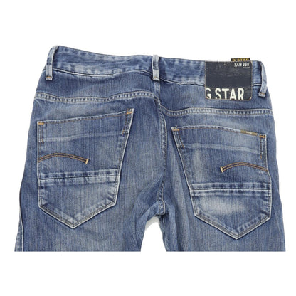 G-Star Arc Women Blue Tapered Regular Jeans W27 L34