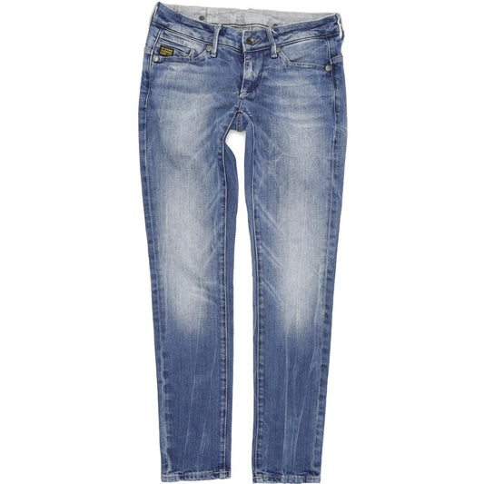 G-Star Midge Men Blue Skinny Slim Stretch Jeans W26 L30