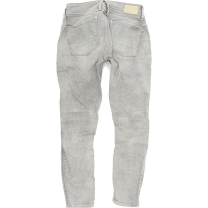 G-Star Lynn Ankle Women Grey Skinny Slim Stretch Jeans W26 L26