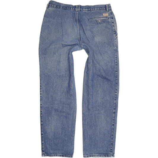 Mustang Blue Straight Regular Jeans High Waisted W38 L32