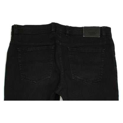 Pioneer Men Black Straight Regular Stretch Jeans W38 L30