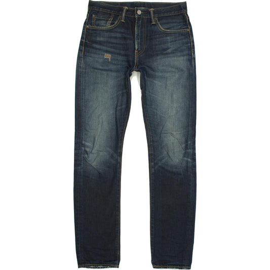 Levi's 522 Men Blue Tapered Slim Jeans W29 L32